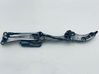 Front wiper linkage and motor 6976728