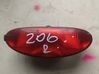 Rear tail light reflector 
