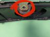 Front bumper upper radiator grill 