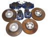 Brake discs and calipers set 
