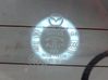 Rear windscreen/windshield window N24863930B