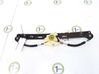 Rear door manual window regulator 51353448252