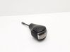 Gear lever shifter trim leather/knob 