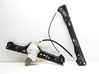 Front door window regulator with motor 7060265