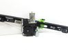 Rear door window regulator with motor 7075883