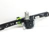Rear door window regulator with motor 7075884