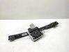 Rear door window regulator with motor 7075883