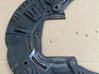Front brake disc dust cover plate 