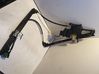 Front door window regulator with motor 95VW23201BF