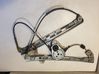 Front door manual window regulator 
