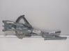 Front window lifting mechanism without motor 