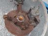 Front wheel hub spindle knuckle 