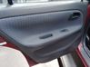 Rear window lifting mechanism without motor 