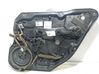 Rear window lifting mechanism without motor 