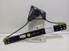 Rear window lifting mechanism without motor 