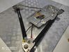 Front door window regulator with motor 8236859