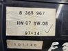 Electric window control switch 8368967