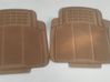 Rear floor mat 