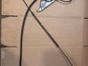 Sliding door window regulator with motor 8L3837397