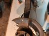 Front wheel hub spindle knuckle 