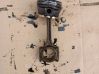 Piston with connecting rod 