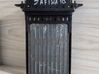 Electric cabin heater radiator 