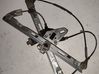 Front door window regulator with motor 
