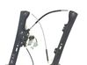 Front door window regulator with motor 