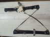 Front door window regulator with motor 