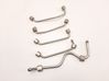 Fuel injector supply line/pipe 