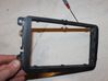 Moldura de la unidad delantera de radio/GPS 2DIN