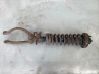 Rear shock absorber with coil spring 