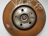 Front wheel hub spindle knuckle 