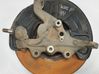 Front wheel hub spindle knuckle 