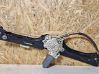Rear door window regulator with motor 6967261