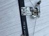Mechanizm podnoszenia szyby tylnej bez silnika 8626847