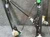 Front door window regulator with motor 7140588