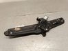 Rear door window regulator with motor 7258536