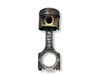 Piston with connecting rod A16FDH
