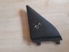 Plastic wing mirror trim cover 