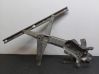 Front window lifting mechanism without motor 