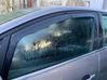 Front door window glass four-door 