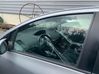 Front door window glass four-door 
