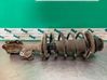 Amortiguador delantero con muelle espiral 