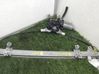 Front door window regulator with motor 807009U00D