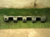 Rear bumper mounting bracket 