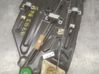 Rear door window regulator with motor 1Q0839462