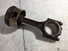 Piston with connecting rod 