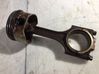 Piston with connecting rod 