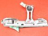 Rear door window regulator with motor 13260132